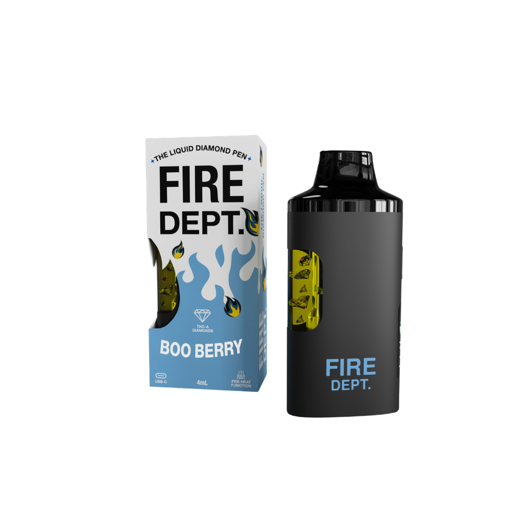 fireball disposable vape Boo Berry • 4ml Disposable Vape • Hybrid – GoldenDazeHemp