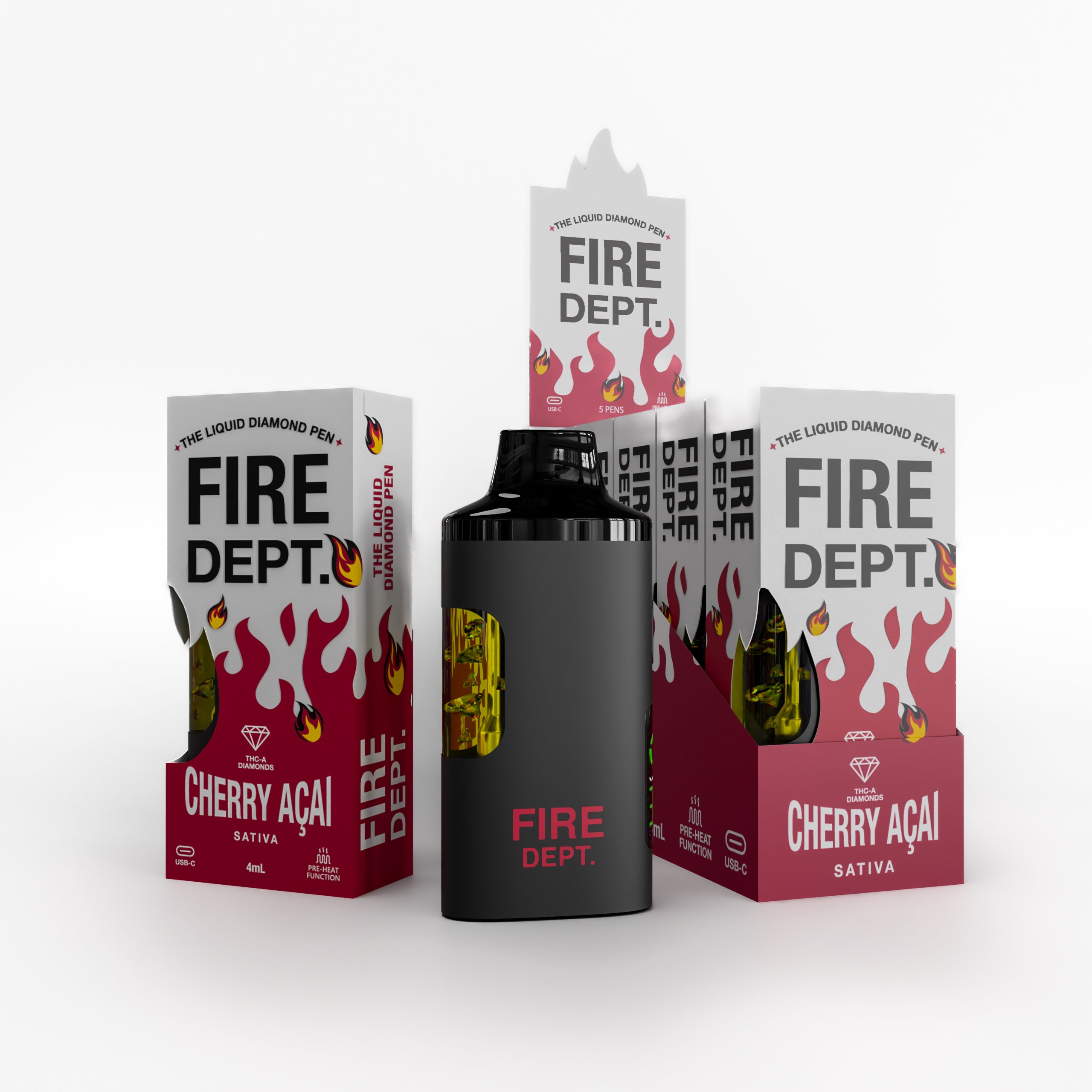 Cherry  Açaí • 4ml Disposable Vape • Sativa