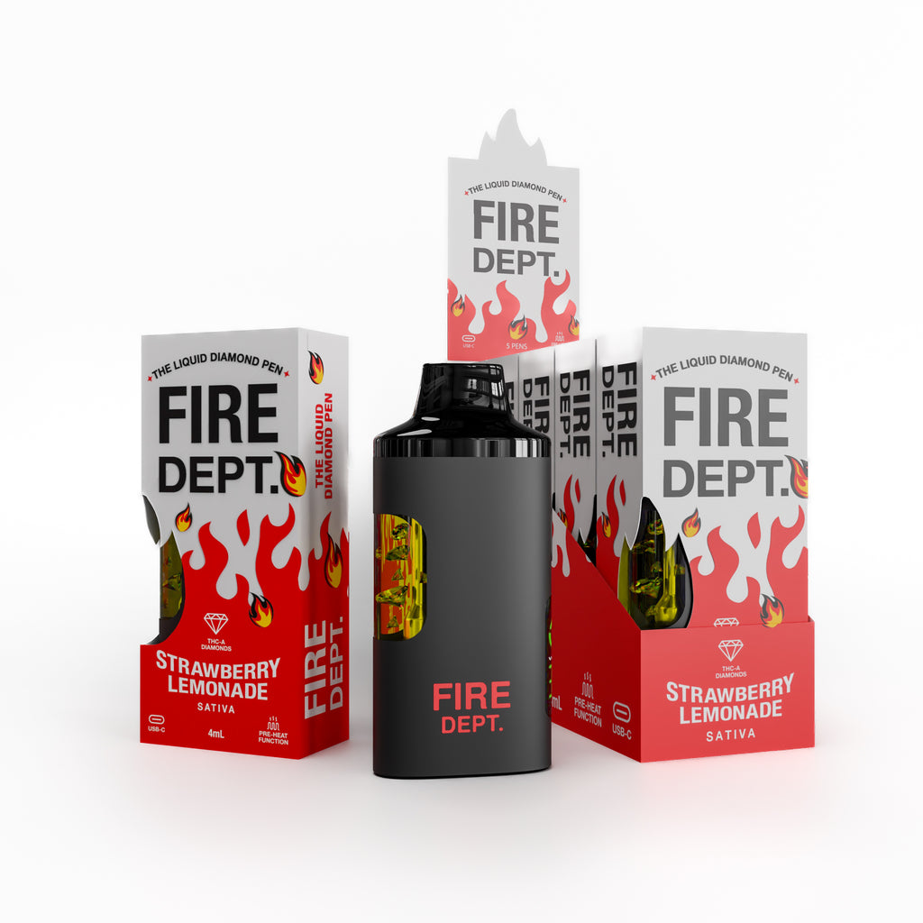 Strawberry Lemonade • 4ml Disposable Vape • Sativa