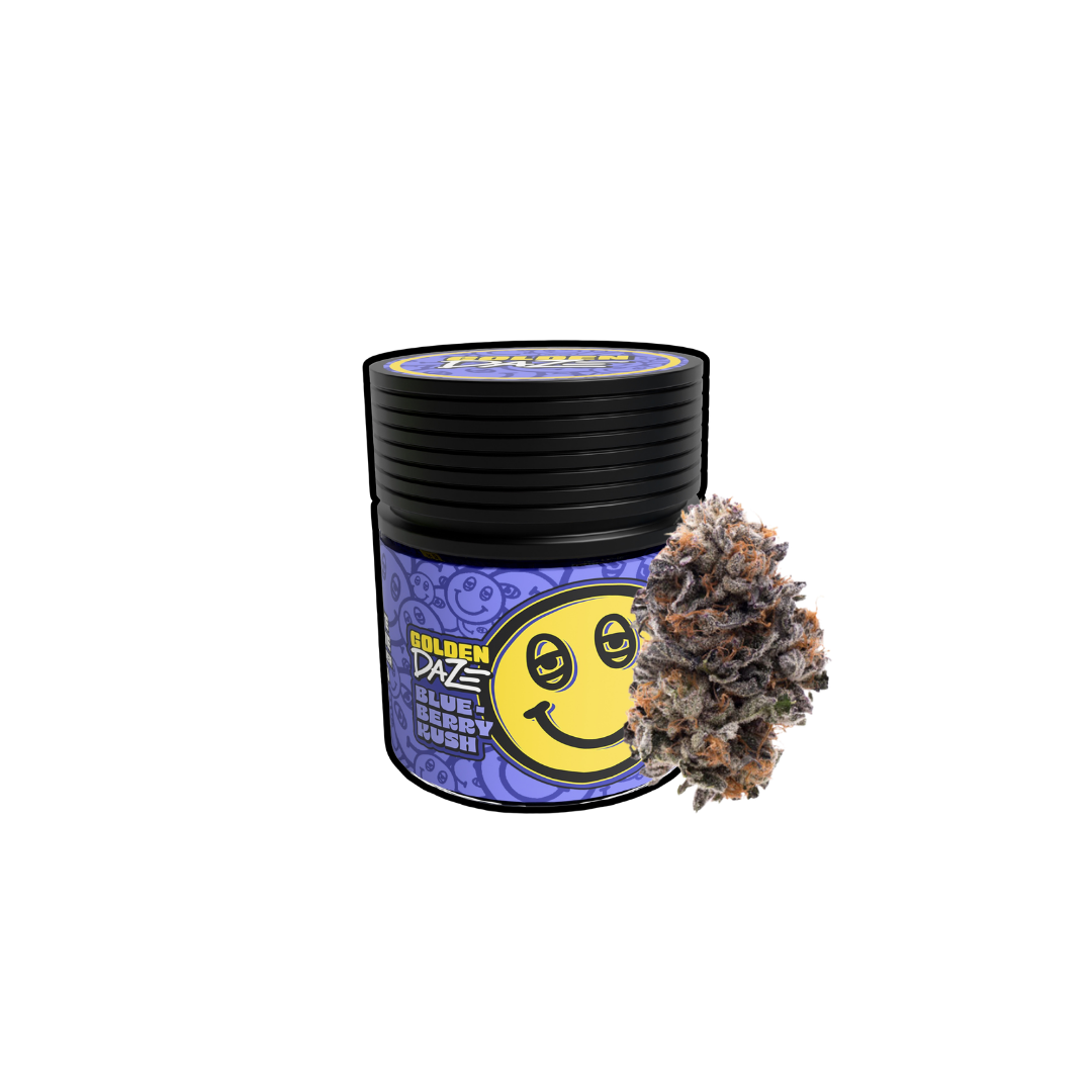 Blue Berry Kush • Flower Jar