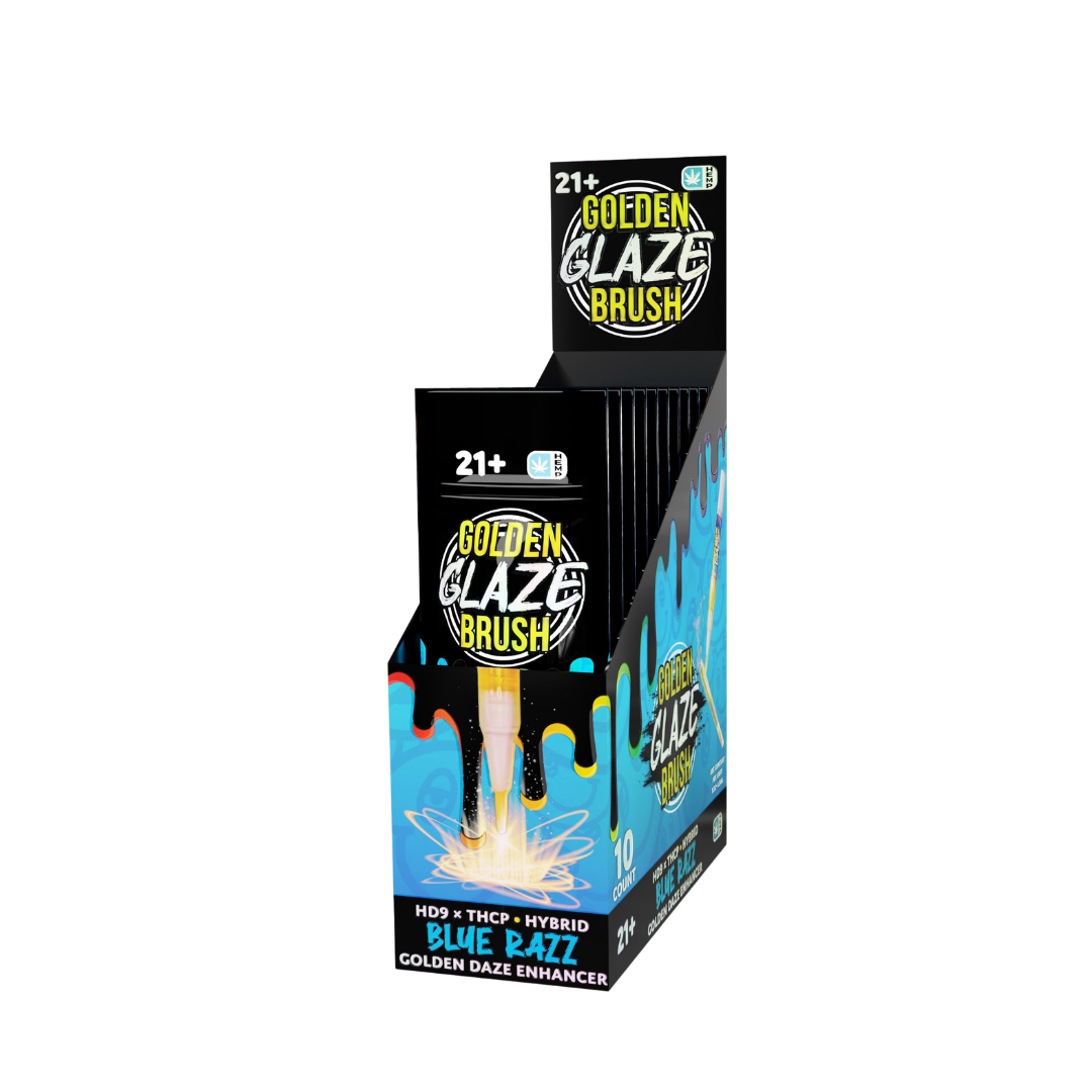 Blue Razz • Golden Glaze Brush