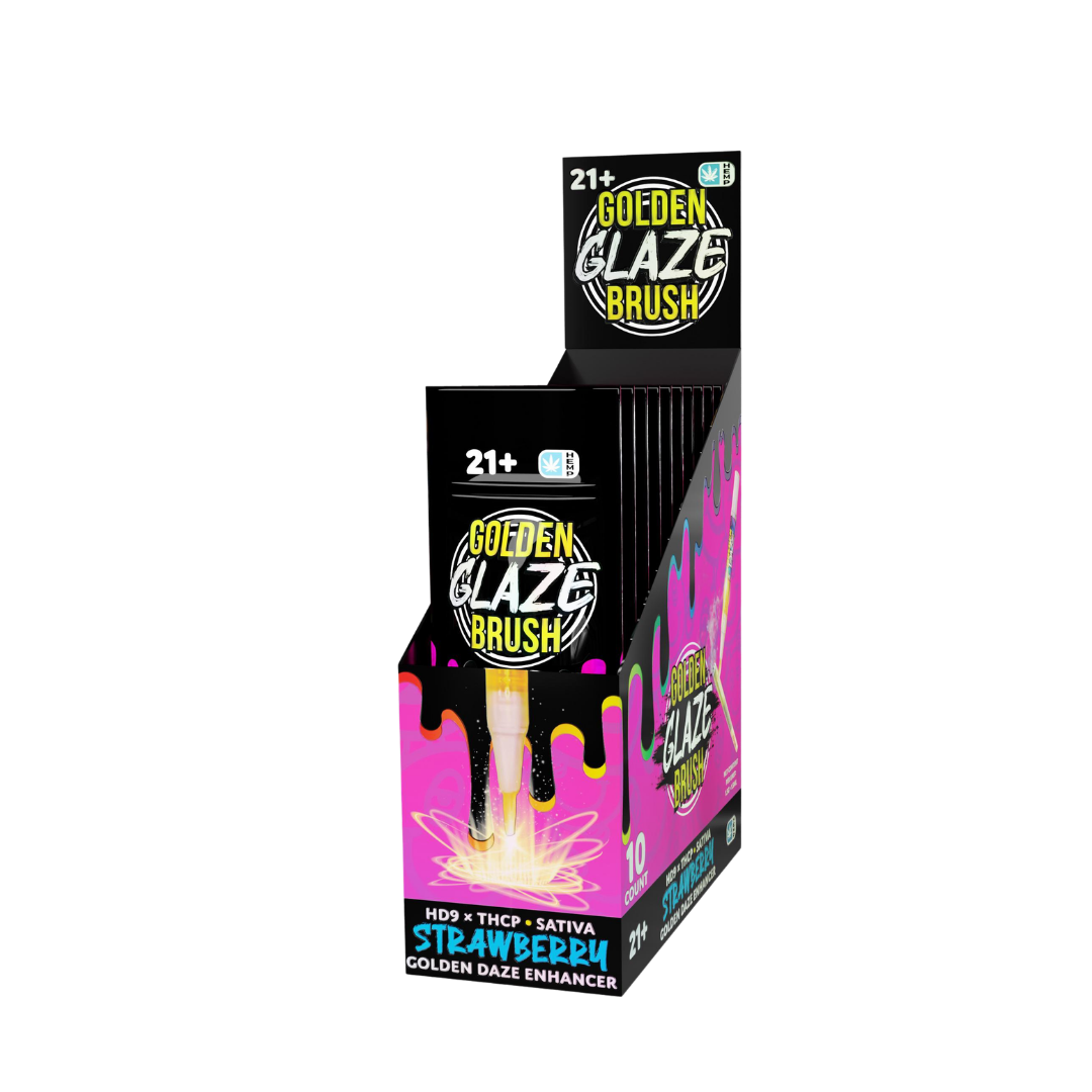 Strawberry • Golden Glaze Brush