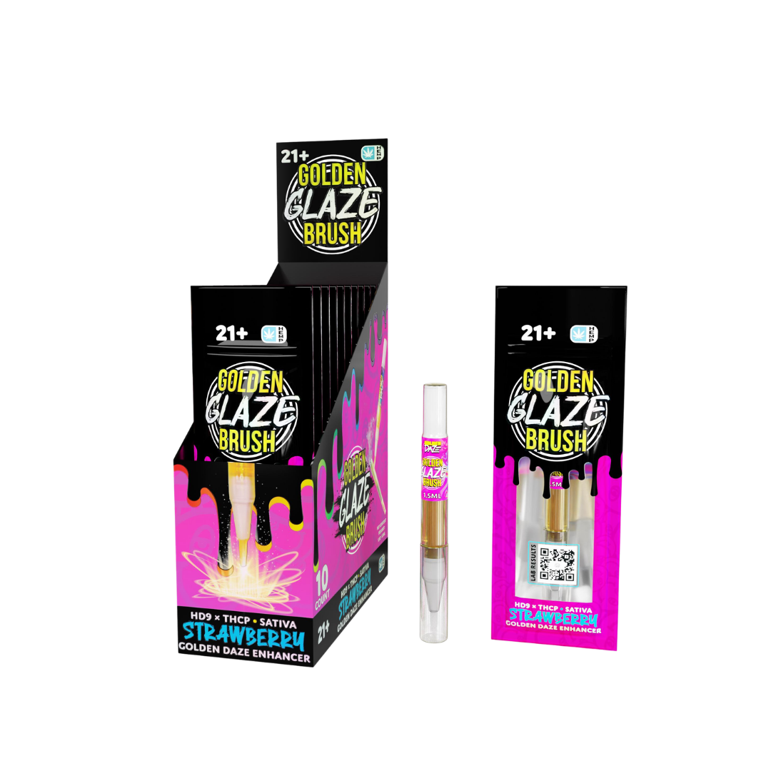 Strawberry • Golden Glaze Brush