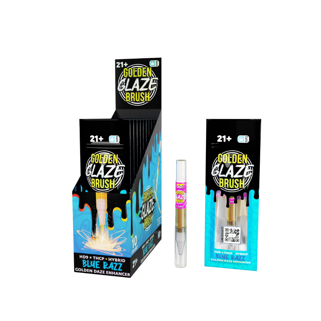 Blue Razz • Golden Glaze Brush