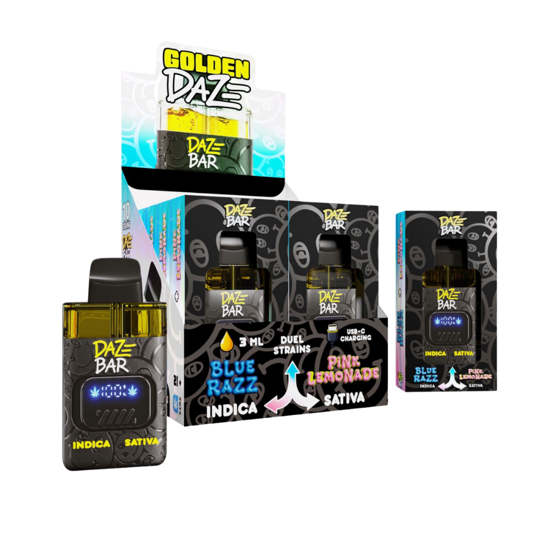 Blue Razz & Pink Lemonade • 3ml Dual Vape