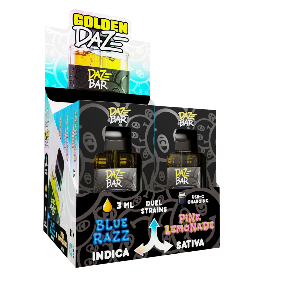 Blue Razz & Pink Lemonade • 3ml Dual Vape